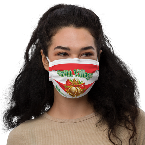 A Gritt Village Christmas Premium face mask