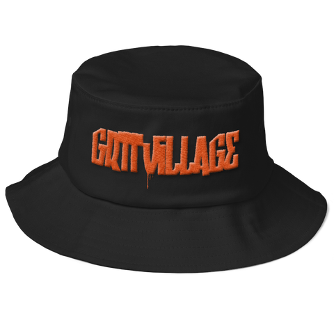 Gritt Village Old School Bucket Hat