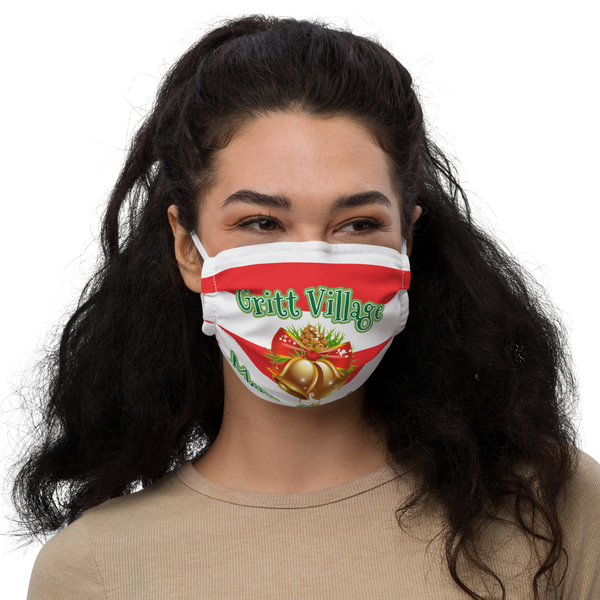 A Gritt Village Christmas Premium face mask