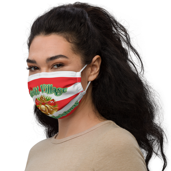 A Gritt Village Christmas Premium face mask