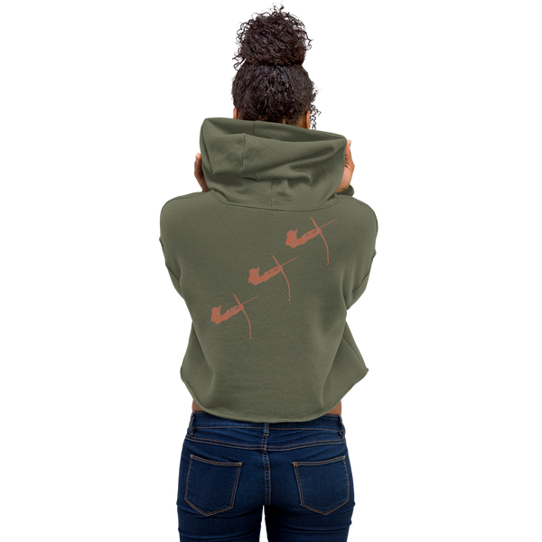 Gritt Village Crop Hoodie