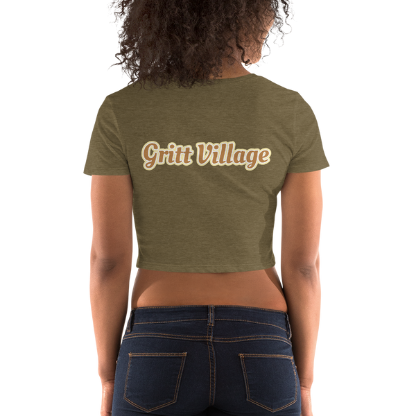 The Gritt Village Melanin Crop Top