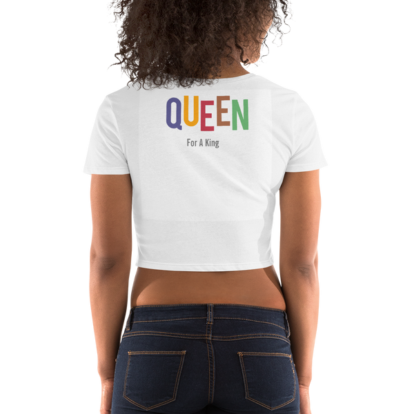 Gritt Village Queen Women’s Crop Tee